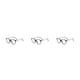 thumbnail image 5 of Qarigey Montura de gafas de lectura para mujer, monturas de gafas flexibles, montura redonda, gafas para miopía antiluz, montura morada/negra Type1 NO1, 5 of 6
