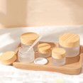 thumbnail image 1 of Raindrops 12Pcs Multi Travel Size Container Glass Cream Bottle Simple Storage for Adults, 1 of 8
