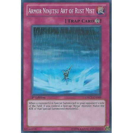 Ninjitsu Art - YuGiOh Order of Chaos Armor Ninjitsu Art of Rust Mist ORCS-EN069