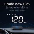 thumbnail image 3 of Car HUD 3.5 inch Head-up Display Windshield Projecter Digital Vehicle Speedometer Model Overspeed Warning Fatigue Driving Alarm, 3 of 7