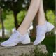 thumbnail image 5 of XIHAHA zapatillas de deporte de moda con suela exterior blanda, zapatos de baile transpirables, zapatillas de deporte para mujer, zapatos de práctica, zapatos de baile modernos de Jazz, 5 of 5