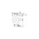 thumbnail image 3 of Extra-flat shower drain dome abs 30720138, white, 3 of 3