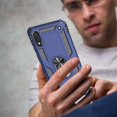 thumbnail image 5 of Samsung A10E Phone Case, Galaxy A10E Phone Case with Screen Protector, Military Grade Protective Cases with Ring for Samsung Galaxy A10E (Blue), 5 of 14