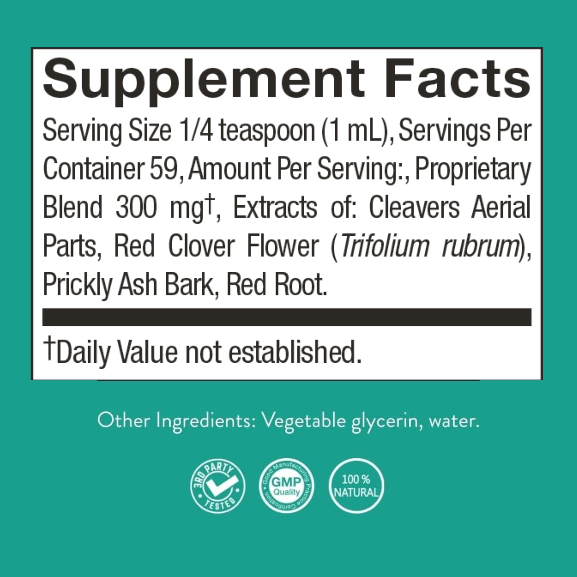 Nature's Sunshine Lymphatic Drainage, 2 Fl. Oz | Lymphatic Drainage Supplement Promotes The Efficient Drainage of The Lymphatic System to Promote Overall Health