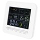 thumbnail image 2 of Reloj meteorológico Termómetro digital higrómetro para temperatura interior y exterior UE 100-240 V, 2 of 14