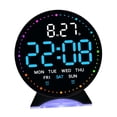 thumbnail image 4 of GROWTH TANK Réveil Luminosité Réglable Horloges de Chevet pour Garçons Filles Cuisine Adolescents Noir Bleu, 4 of 9