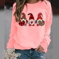 thumbnail image 3 of Awdenio Fashion Sweatshirt For Women Casual Valentine's Day Print Round Neck Long Sleeve Pullover Sweatshirt Tops, 3 of 3