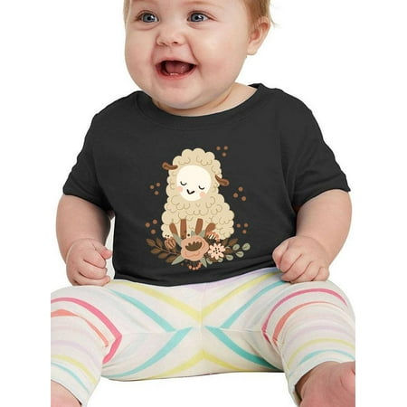 

Cute Baby Lamb T-Shirt Infant -Image by Shutterstock 24 Months