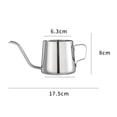 thumbnail image 2 of 350/600ml Stainless Steel Gooseneck Kettle Hand Drip Pour Over Coffee Spout Pot, 2 of 6
