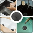 Kitchen Sink Stopper Garbage Disposal Plug Sink Waste Seal Ring Plastic