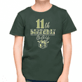 thumbnail image 2 of 11th Birthday Shirt Boys Birthday Outfit Boy 11 Year Old Boy Birthday Shirt Army Camo Birthday Boy Shirt, 2 of 6
