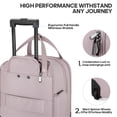thumbnail image 4 of MIUSSE Underseat Carry on Luggage 16 Inch Soft Sided Luggage with Wheels and TSA Lock Airline Approved Small Suitcase for Men Women, 4 of 7