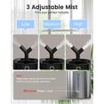 thumbnail image 5 of Stainless Steel Humidifier Easy Clean, 1Gal/4L Cool Mist Humidifiers for Bedroom, Dishwasher Safe Large Room, Black, 5 of 7