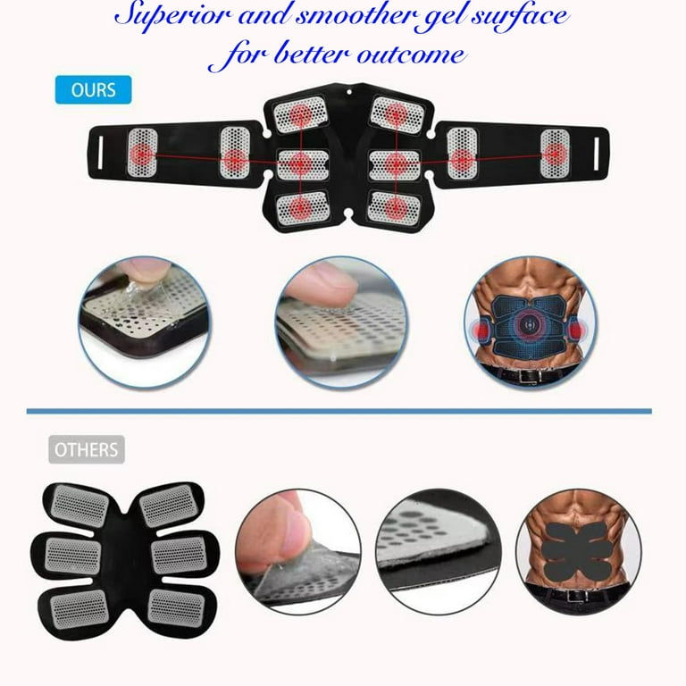 Sinhoon 6 Modes Electric Abdominal Toning Belt Sticker for