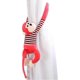 thumbnail image 1 of Gibón de peluche colgante, mono de peluche, mono de peluche de brazo largo, juguete de peluche, mono de peluche, lindo juguete de peluche, gif, 1 of 5