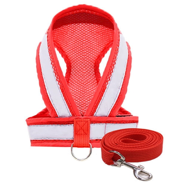 Arnés para perros Juego de correas para perros Arnés y correa para mascotas para caminar co Abanopi Correa
