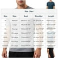 thumbnail image 3 of Men's Plus Size T Shirt Quick Dry Crewneck Short Sleeve Shirts for Men Ice Silk Loose Athletic Tee for Gym Workout Summer Casual Tops, 3 of 4