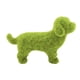 thumbnail image 2 of Estatuils de animales flocados Estatua Imitación de Decoración Adorno para perros Rocas artificiales Resina Hierba para jardín Hogar Lindo cachorro CUTICAT Figuritas flocadas, 2 of 7