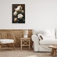 thumbnail image 3 of Stupell Industries Transitional Tower of White Roses White Framed Giclee Art, 16 x 24, by Petals Prints Design, 3 of 8
