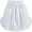 White-WH, variant on Waist Apron, Maid Apron, Women's White Ruffle Skirt with Two Pockets, 100% Polyester, for Cooking, Baking, Serving, Themed Parties