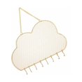 thumbnail image 1 of Seitruly Soporte para pendientes colgante joyería organizador portátil decorativo en forma de nube estante de almacenamiento montado en la Bolsas de maquillaje, 1 of 6