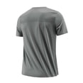 thumbnail image 4 of Men's Summer Solid Color Ice Silk Round Neck Quick Drying T-Shirt - Lightweight and Stylish, 4 of 8