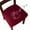 Wine Red, variant on Waterproof Seat Covers for Dining Room Chairs Covers Dining Chair Cover Kitchen Chair Covers (Beige, 2 Pcs)