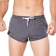 thumbnail image 3 of Vetsdori Dry Fit Shorts for Men Summer Short Pants Workout Casual Athletic Shorts,Breathable Elastic Waist Plain Mens Shorts Ropa,Size M, 3 of 8