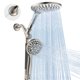 thumbnail image 1 of Combo de cabezal de ducha MakeFit Dual Rainfall de 8 pulgadas con dispositivo portátil, 1 of 6