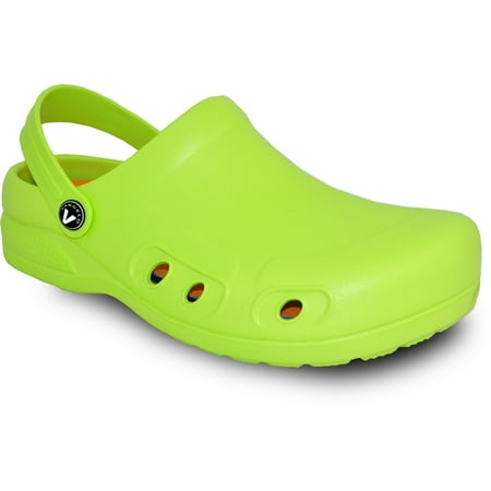 VANGELO Women Slip Resistant Clog CARLISLE Lime