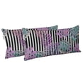 thumbnail image 2 of VargottamIndoor/OutdoorPolyester FabricLumbarPillowCover,All-Weather Waterproof Rectangular Cushion Case for Patio Furniture,16" x 24"Set of 2 -Tropical-63, 2 of 6