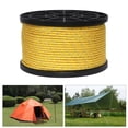 thumbnail image 3 of S SERENABLE 3mm Diameter, 50 Nylon Tent Rope, Outdoor Clothesline, The Dark Camping Rope for Yellow, 3 of 9