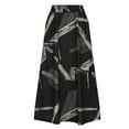 thumbnail image 4 of Herrnalise Women Fashion Pocket Long Skirt Sexy Women High Print Fashion Long Skirt, 4 of 8