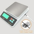 thumbnail image 3 of Destyer Digital Kitchen Scale Must-Have Tool For Home Cooks Easy To Stainless Steel Weighing Scale 3kg 0.1g 16x22.4cm, 3 of 6