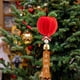 thumbnail image 5 of Kit de adornos navideños para hacer tú mismo, decoración colgante navideña, accesorio para fotos, suministros para manualidades de manzana Estilo A, 5 of 5