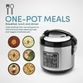 thumbnail image 4 of Aroma, Housewares 8-Cup, Digital Cool-Touch, Rice-Grain Cooker and Food Steamer, Stainless Steel, Silver, 4 of 10