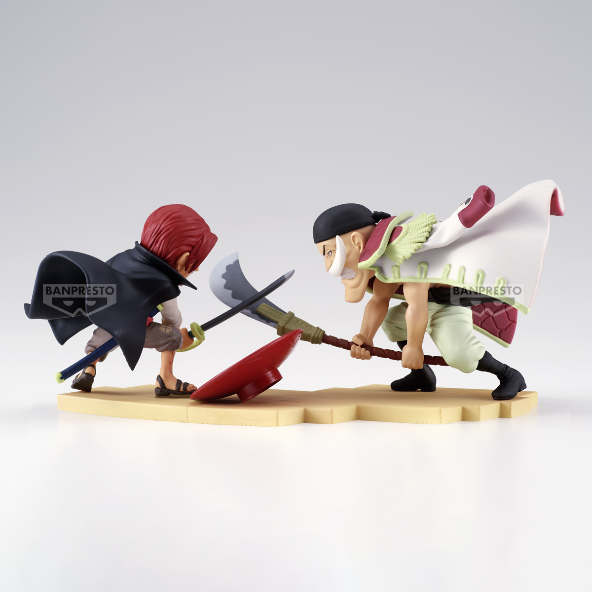 Banpresto - One Piece - World Collectable Figure: Log Stories - Edward Newgate vs Shanks