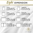 thumbnail image 7 of Twin Sheet Set - 1800 Ultra-Soft Microfiber Twin Bed Sheets - Double Brushed - Deep Pockets - Easy Fit – Wrinkle Free - Comfy - 3 Piece Set - Bedding Sheets & Pillowcases (Twin, Peach), 7 of 7