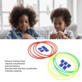 thumbnail image 3 of Hoop Ring with Connector Toy, Colorful Plastic Sensory Training Hoop  for Home Outdoor, 3 of 7