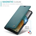 thumbnail image 4 of ELEHOLD Wallet Case For Samsung Galaxy A51 4G,Premium Leather Case wih RFID Blocking Function Card Slots Kickstand Magnetic Clasp Shockproof Cover for Men Women,Green, 4 of 7