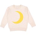 thumbnail image 2 of Inktastic Cute Yellow Moon Toddler Sweatshirt, 2 of 4