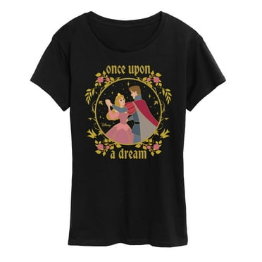 Disney Princess - Sleeping Beauty Once Upon A Dream -  Women's Short Sleeve Graphic T-Shirt