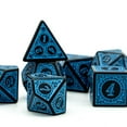 thumbnail image 4 of Desk Decor Dnd Dice Set D&D Polyhedral Dice (7 Pcs) with Leather Dice Bag for Role Playing Dice Games Rpgs Desktop Ornament Desk Decor Figurine Easter Desk Decoration Tabletop Home Decor San Valentín, 4 of 8