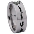 thumbnail image 3 of Alligator Tungsten Carbide Ring, 3 of 9