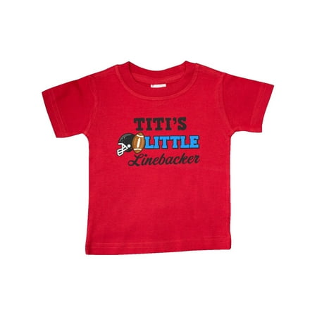 

Inktastic Titis Little Linebacker Gift Baby Boy or Baby Girl T-Shirt