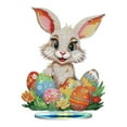thumbnail image 1 of asddcavvf Decorative Tabletop Stand Up Plaque With Sparkling Rhinestones Beautiful Easter Ornament For Home 10ml en Girls Ornament, 1 of 7