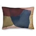 thumbnail image 2 of Creative Products Dark Organic Shapes 14x20 Indoor / Outdoor Pillow, 2 of 3