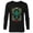 Black, variant on Holiday Christmas Avengers Holly Hulk Nutcracker - Long Sleeve T-Shirt for Men - Customized-Navy