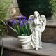 thumbnail image 1 of Maceta de Estatua de Ángel BLESIY Decoración de Oficina y Porche Liquidación, 1 of 8