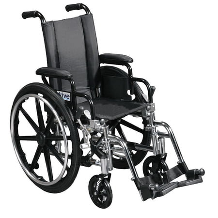 Drive Medical 16"" Lightweight Wheelchair Viper - L416DDAELR